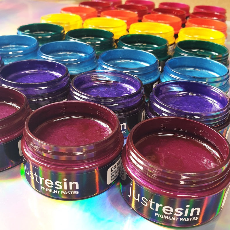 10 Pigment Pastes for Epoxy Resin Jars Set - Thick Pigment Paste - Opaque  Resin Pigment - Solid Epoxy Resin Dye - Resin Paste Pigment - Epoxy Resin