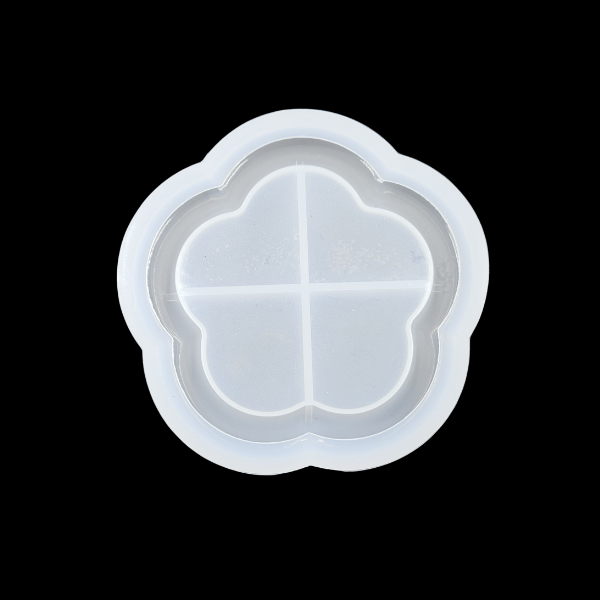 Flower Shaped Trinket Tray Silicone Mould