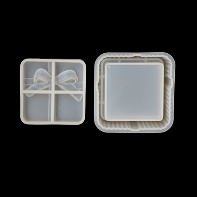 Square Bow Gift Box Silicone Mould