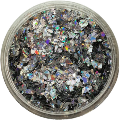 Iridescent Gold and Silver Glitter Powder, Holographic Glitter, Glit, MiniatureSweet, Kawaii Resin Crafts, Decoden Cabochons Supplies